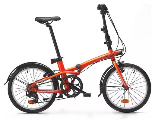 Folding bike BTWIN TILT 500 Orange