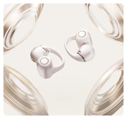 Shokz OpenDots 2 Bluetooth Earbuds - White