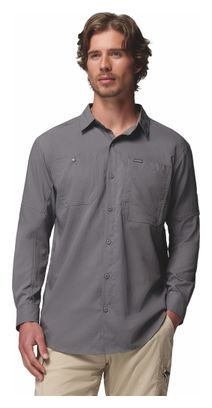 Camicia Columbia Silver Ridge Utility II Grigio Uomo