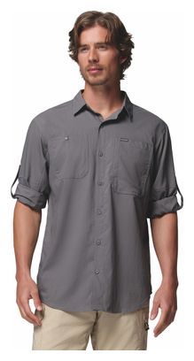 Camicia Columbia Silver Ridge Utility II Grigio Uomo