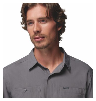 Camicia Columbia Silver Ridge Utility II Grigio Uomo