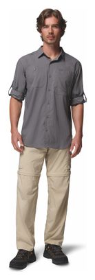 Camicia Columbia Silver Ridge Utility II Grigio Uomo
