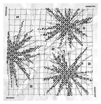 Pañuelo Salomon Graphic Blanco