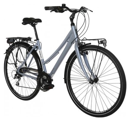 Prodotto ricondizionato - City Bike Woman Bicyklet Juliette Shimano Acera/Tourney 8V 700 mm Blue