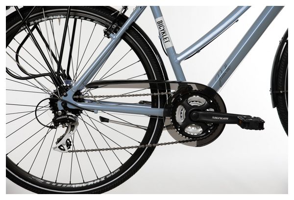 Prodotto ricondizionato - City Bike Woman Bicyklet Juliette Shimano Acera/Tourney 8V 700 mm Blue