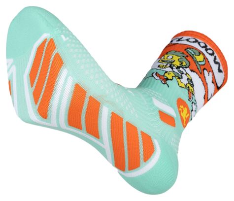 Chaussettes BV Sport Trail Ultra High Flow Collector DBDB Bleu/Orange