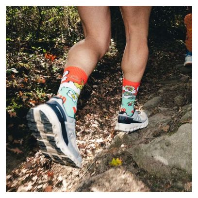 Chaussettes BV Sport Trail Ultra High Flow Collector DBDB Bleu/Orange