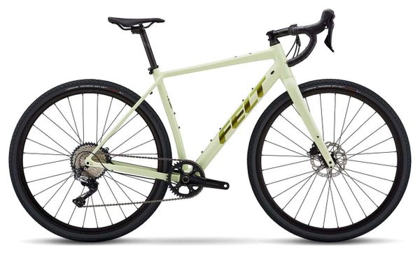 Bicicleta de gravilla Felt Breed 30 Shimano GRX 11S 700 mm Verde satinado