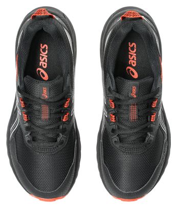 Zapatillas Trail Asics Pre Venture 9 GS Negro/Rojo Niño