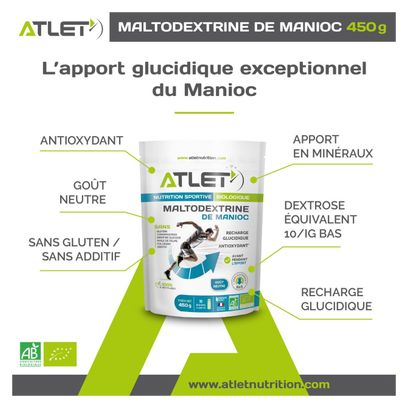 Maltodextrine ATLET base de Manioc DE 10