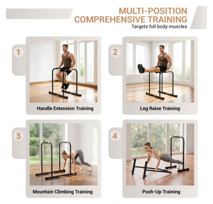 Barres Parallèles Maison Multifonction Dips Fitness