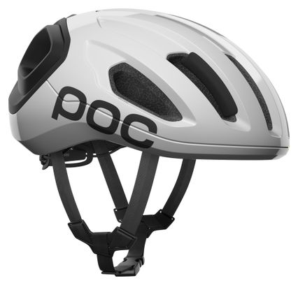 Poc Amidal Mips Rennradhelm Weiß/Schwarz