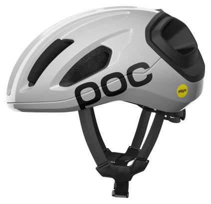 Poc Amidal Mips Rennradhelm Weiß/Schwarz