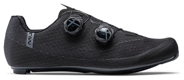 Zapatillas de carretera Northwave Mistral Plus Negro/Gris oscuro