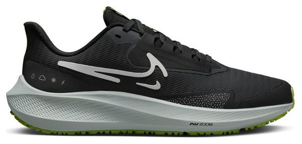 Nike Air Zoom Pegasus 39 Shield Black Green Women's Running Shoes