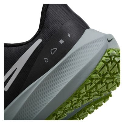 Nike Air Zoom Pegasus 39 Shield Black Green Women's Running Shoes