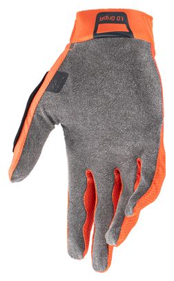 Leatt MTB 1.0 GripR Flame Orange Long Gloves