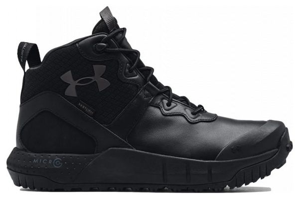 Under Armour MG Valsetz Mid LTHR WP Hiking Shoes Black