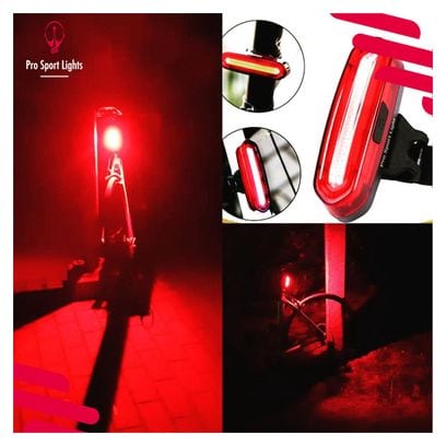 Eclairage de l'arrière rouge 120 lumens