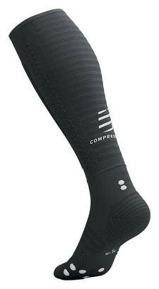 Calzini Compressport Full Socks Aero 2.0 Nero/Bianco