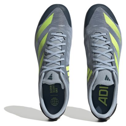 Chaussures d'Athlétisme Unisexe adidas Performance adizero XCS Gris Jaune