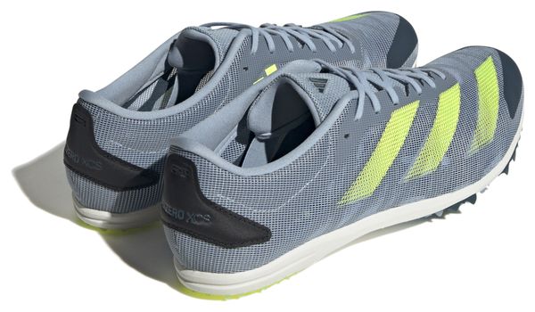 adidas Performance adizero XCS Grigio Giallo Unisex Scarpe da atletica leggera