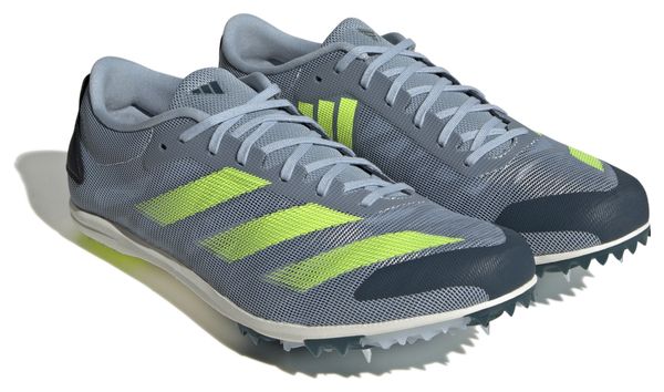 Unisex-Leichtathletikschuh adidas Performance adizero XCS Grau Gelb