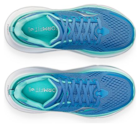 Chaussures de Running Femme Saucony Guide 17 Bleu Blanc