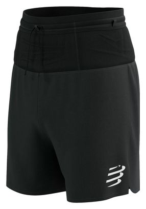 Compressport Trail Racing 2-in-1 Shorts Black