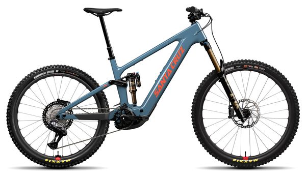 Santa Cruz Vala Carbone CC XT Di2 Lite RSV Electric Full Suspension MTB Shimano 12S 600 Wh Bosch 120 Nm MX (29''/27.5'') Gloss Slate Blue 2027
