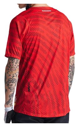 Maillot de manga corta Troy Lee Designs Skyline Air Sram Rojo