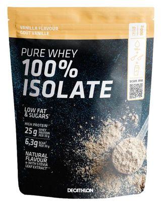 Protein Drink Decathlon Nutrition Whey 100% Isolate Vanille 900g