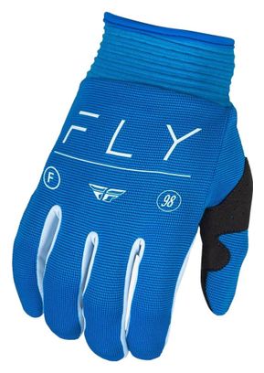 Fly Racing F-16 Blue White MTB Gloves Child