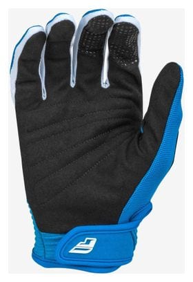 Fly Racing F-16 Blue White MTB Gloves Child