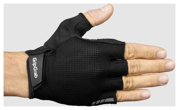 Gants courts d'été GripGrab EXPLR Padded Noir