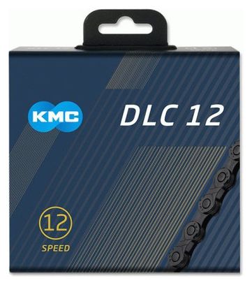 Cadena KMC DLC VAE 126 eslabones 12V Negro