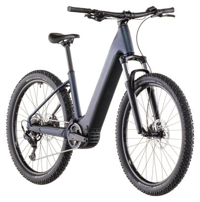 Cube Reaction Hybrid Performance 600 Easy Entry Electric Hardtail MTB Shimano 9S 600 Wh Bosch 75 Nm 27.5'' Indigo Blue 2026
