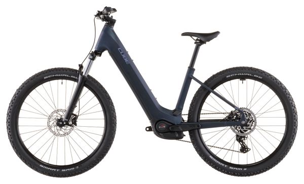 Cube Reaction Hybrid Performance 600 Easy Entry Electric Hardtail MTB Shimano 9S 600 Wh Bosch 75 Nm 27.5'' Indigo Blue 2026