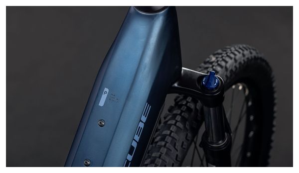 Cube Reaction Hybrid Performance 600 Easy Entry Electric Hardtail MTB Shimano 9S 600 Wh Bosch 75 Nm 27.5'' Indigo Blue 2026