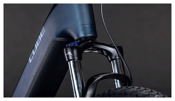 Cube Reaction Hybrid Performance 600 Easy Entry Electric Hardtail MTB Shimano 9S 600 Wh Bosch 75 Nm 27.5'' Indigo Blue 2026