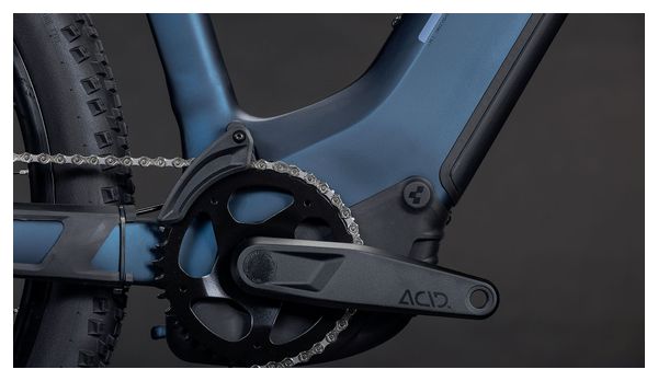 Cube Reaction Hybrid Performance 600 Easy Entry Electric Hardtail MTB Shimano 9S 600 Wh Bosch 75 Nm 27.5'' Indigo Blue 2026