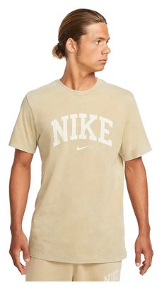 Camiseta de manga corta Nike Sportswear Retro Beige