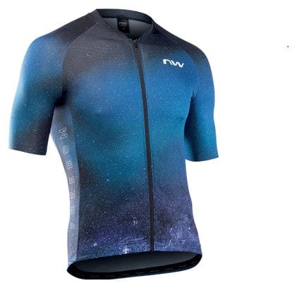 Maillot Manches Courtes Northwave Freedom Bleu 
