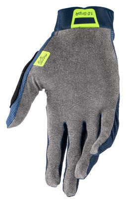 Leatt MTB 1.0 GripR Blue Zombie Long Gloves