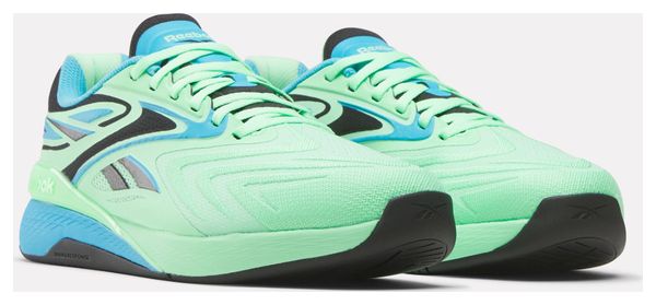 Zapatillas de entrenamiento Reebok Nano X5 Edge verde/azul para hombre