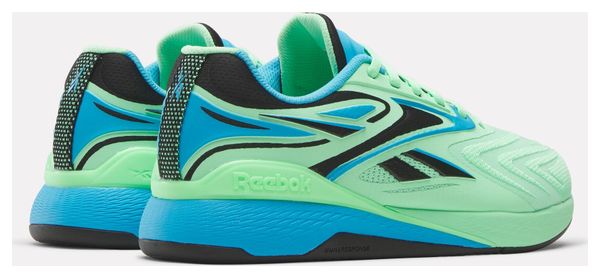 Zapatillas de entrenamiento Reebok Nano X5 Edge verde/azul para hombre