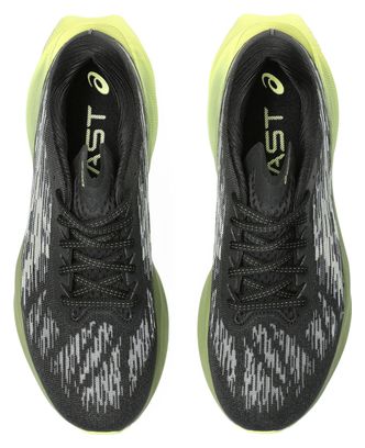 Chaussures de Running Asics Novablast 3 Noir Vert Homme