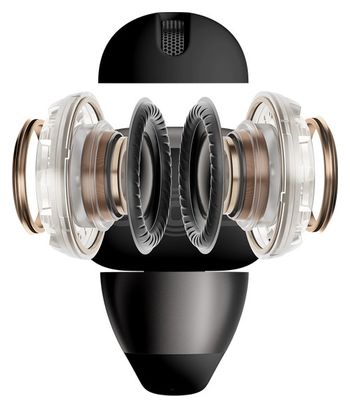 Shokz OpenDots 2 Bluetooth Earbuds - Black
