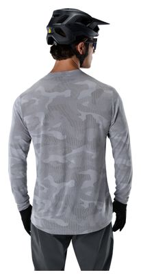 Maglia a maniche lunghe Fox Ranger TruDri grigia da uomo