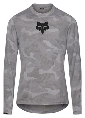 Maglia a maniche lunghe Fox Ranger TruDri grigia da uomo